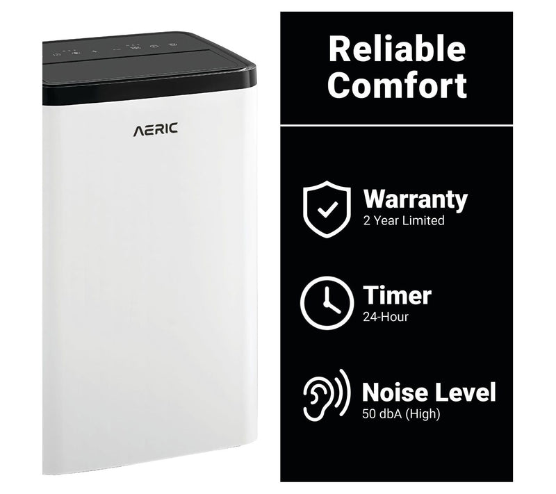 Aeric 8,000 BTU SACC (12K BTU ASHRAE) Portabler Conditioner — View 6