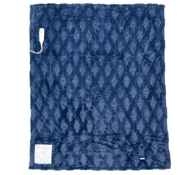 Berkshire Diamond Quilted Grace Fur 50x60 Heated Throw — View 16