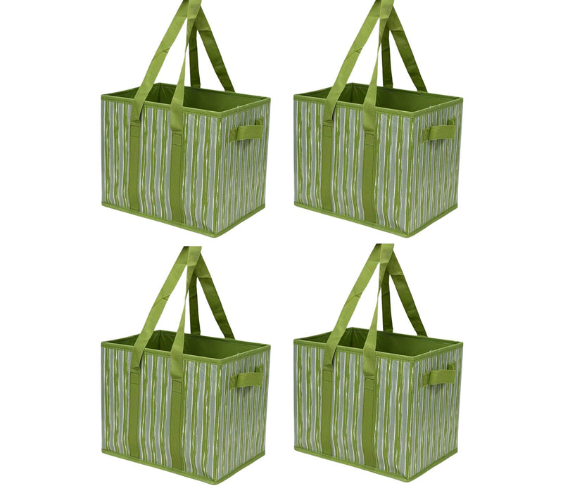 DuraSack Set of (4) 13" Collapsible Storage Totes — View 10