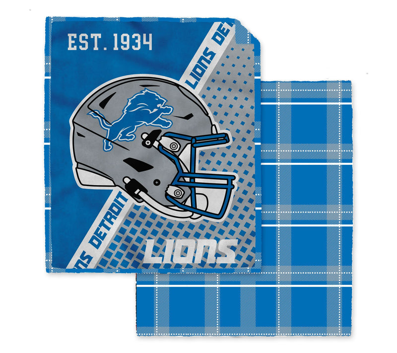 NFL 60X80 Double Sided Fleece Front & Sherpa Back Throw — Main view
