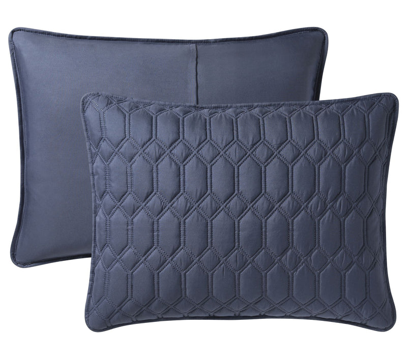 VCNY Home Diamond 3pc Textured Quilt Set, King — View 5
