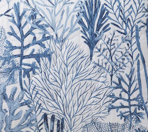 VCNY Home Gill 3pc Sea Plants Quilt Set, King — Main view