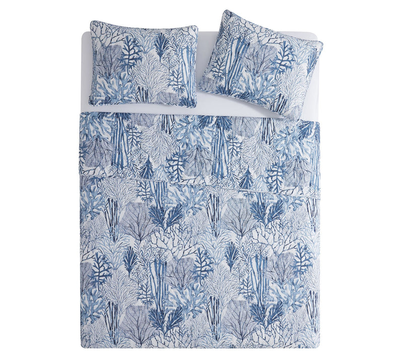 VCNY Home Gill 3pc Sea Plants Quilt Set, King — View 4