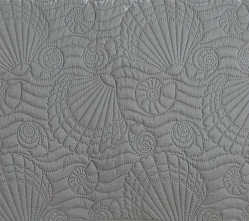 VCNY Home Ocean 3pc Solid Seashell Coastal Quilt. Full/ Queen — View 6