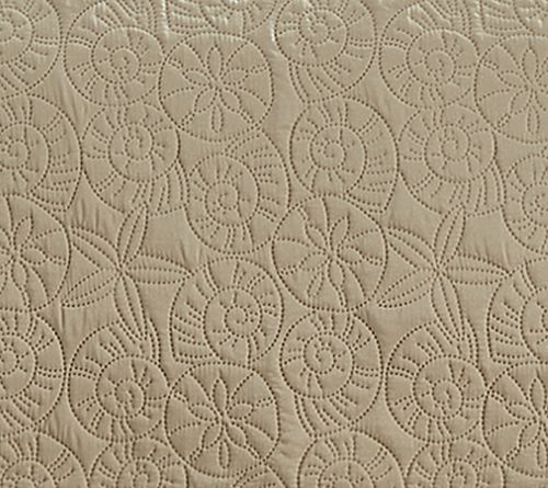 VCNY Home Seashell 3pc Solid Coastal Quilt Set,Full/ Queen — View 8