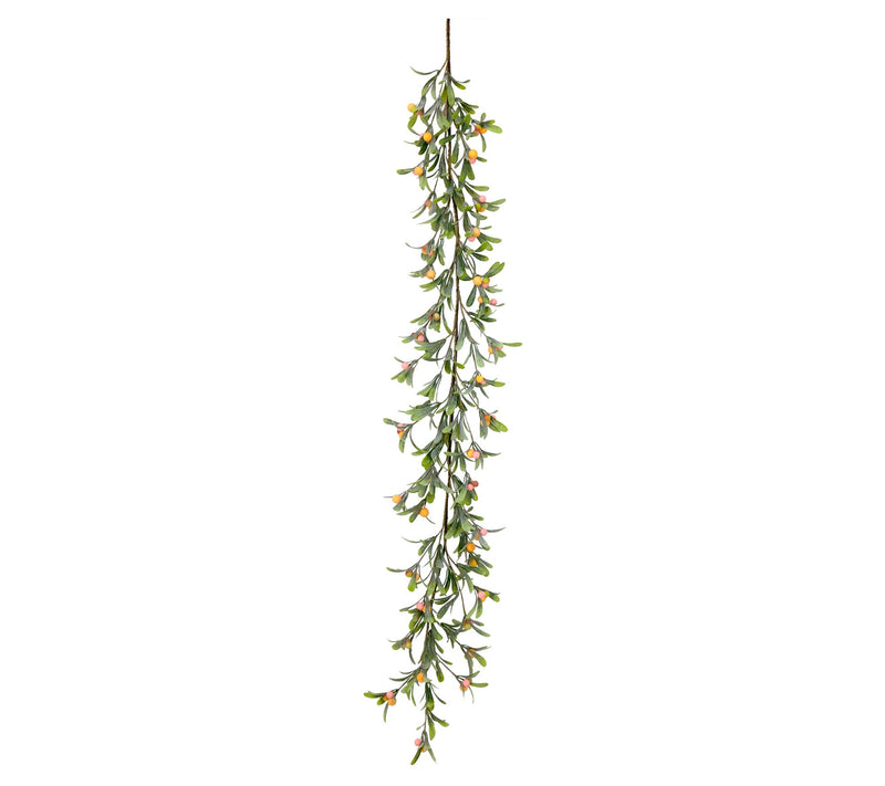 Puleo International 60" Artificial Mistletoe Spring Garland — Main view