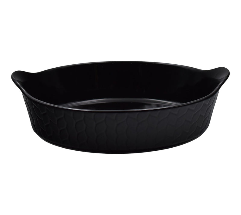 Temp-tations Carved Willow 3-qt Deep Wall Casserole Dish — View 3