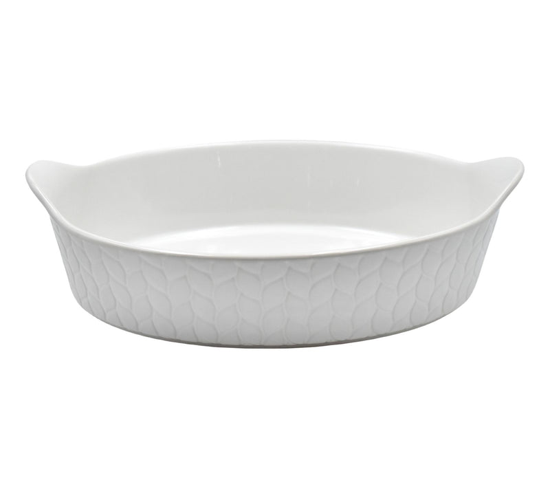 Temp-tations Carved Willow 3-qt Deep Wall Casserole Dish — View 7