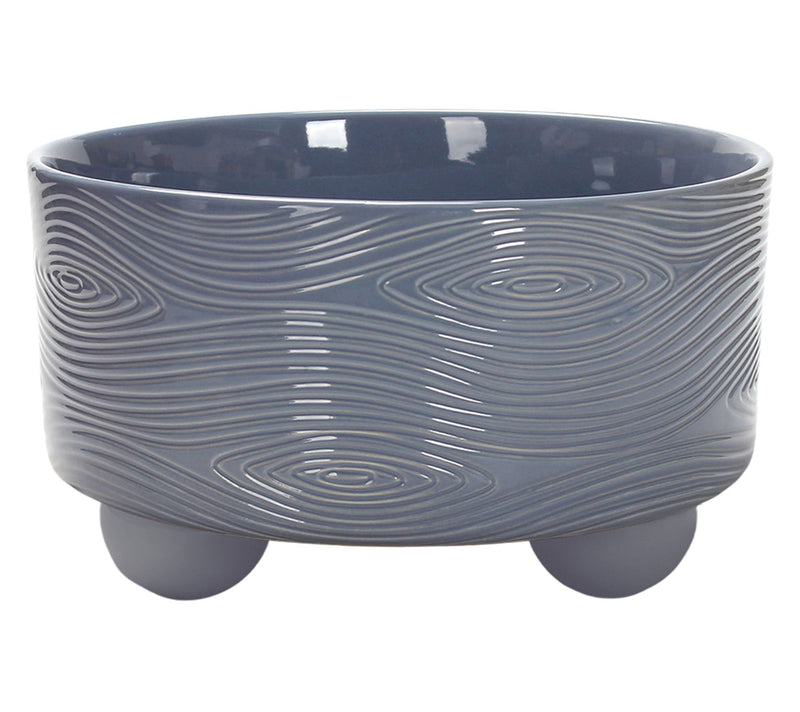 Temp-tations Woodland Ceramic Beaded Raised Bowl — View 9