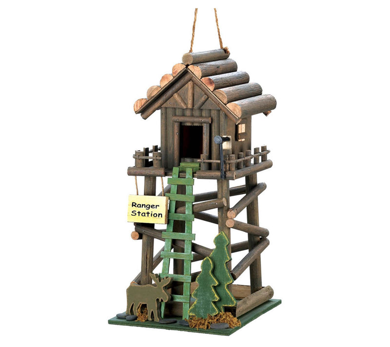 Zingz & Thingz Ranger Station Birdhouse — View 6
