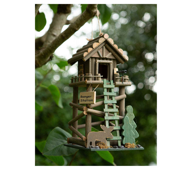 Zingz & Thingz Ranger Station Birdhouse — View 3