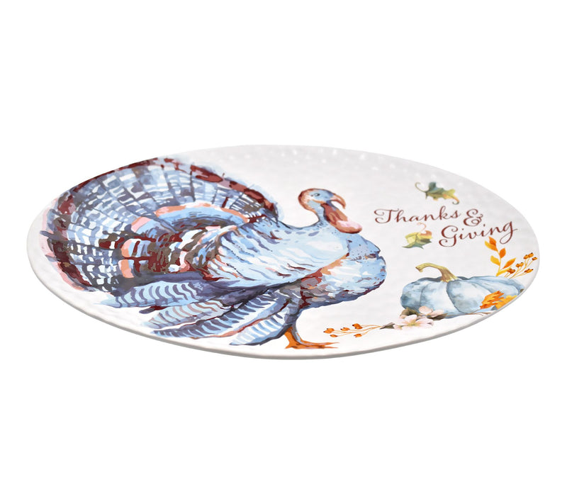 Temp-tations Thanks & Giving 18" Serving Platter — Main view