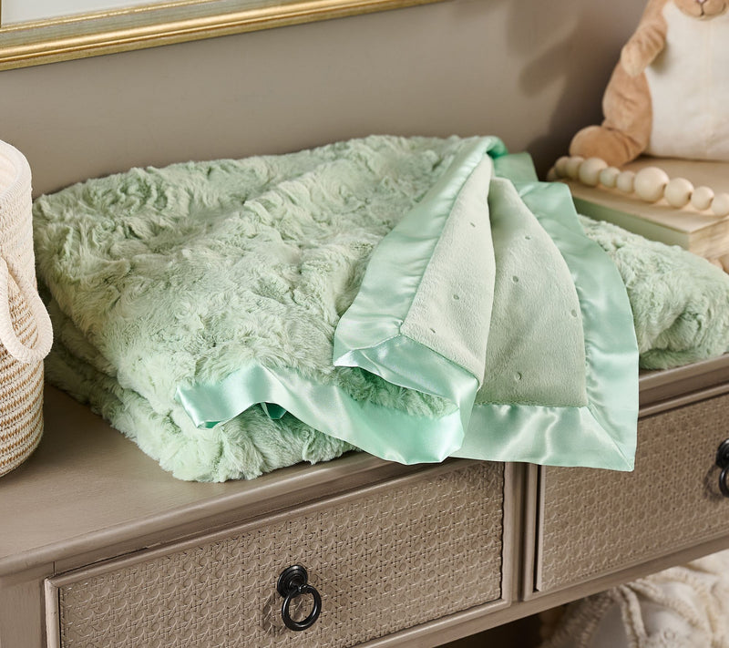 Hotel du Cobb 40x46 Faux Fur Stroller Blanket by Dennis Basso — View 8