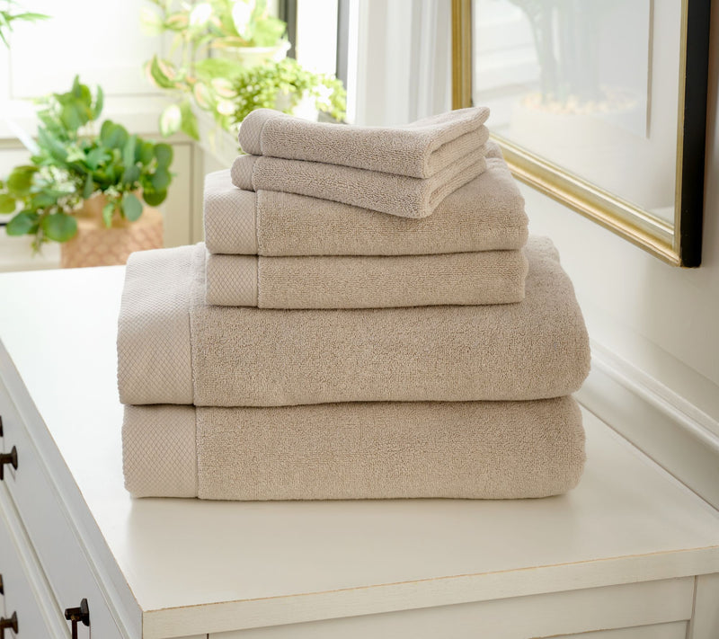 Christy Luxe 6pc Turkish Towel Set — View 4