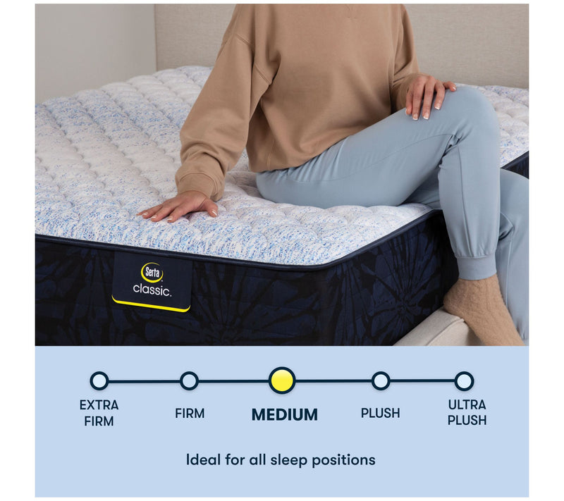 Serta Classic Alden 11.5" Medium Mattress -Queen — View 3