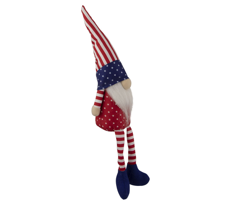 Northlight Sitting Patriotic Boy 4th of July Gnome — View 5