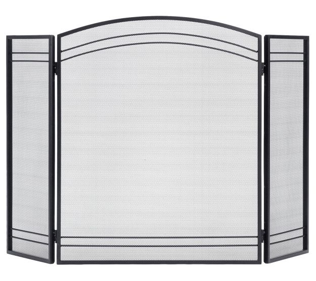 ShelterLogic Black Fireplace Classic Screen — View 3