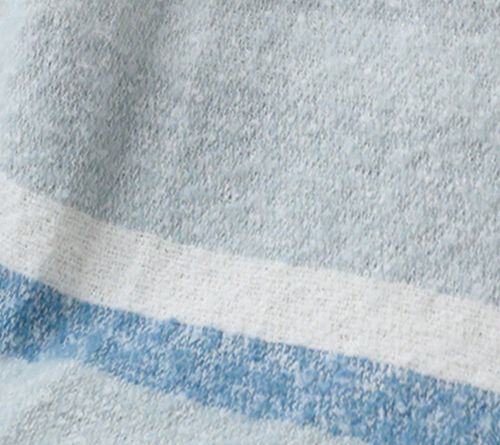 Ultra Soft Faux Mohair Stripes Throw Blanket, 50 x 60 inches — View 4