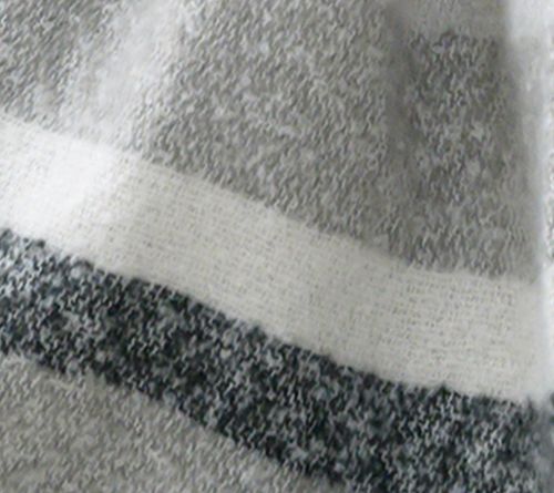 Ultra Soft Faux Mohair Stripes Throw Blanket, 50 x 60 inches — View 6