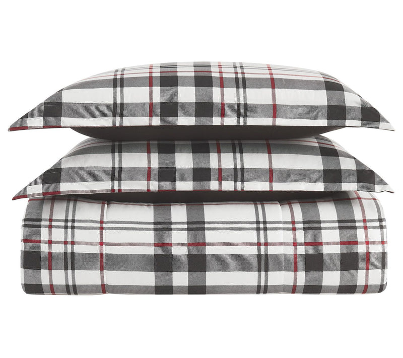 London Fog Charlotte Plaid Twin XL 2-Piece Comforter Set — View 3