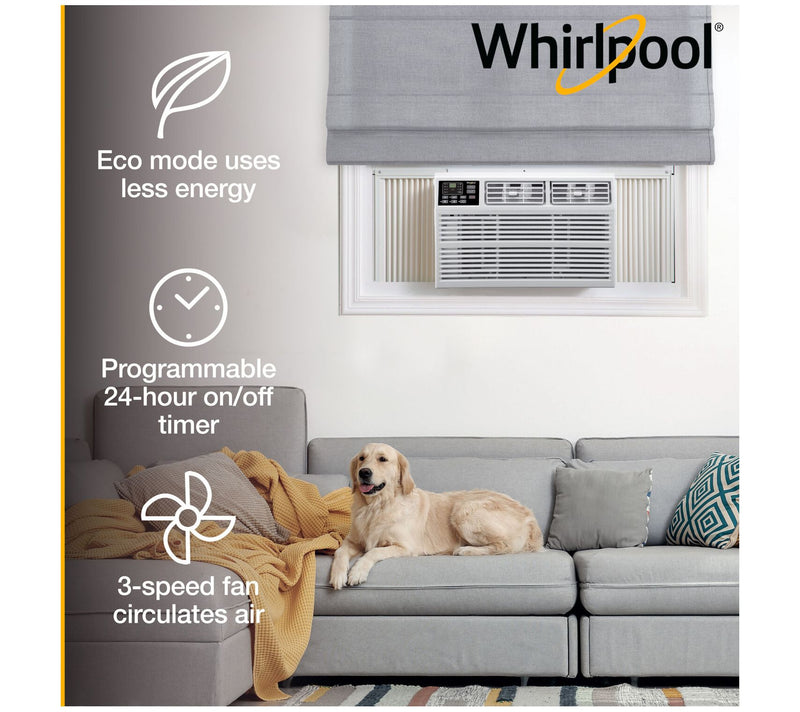Whirlpool 12,000 BTU 115V Window-Mounted Air Conditioner — View 5