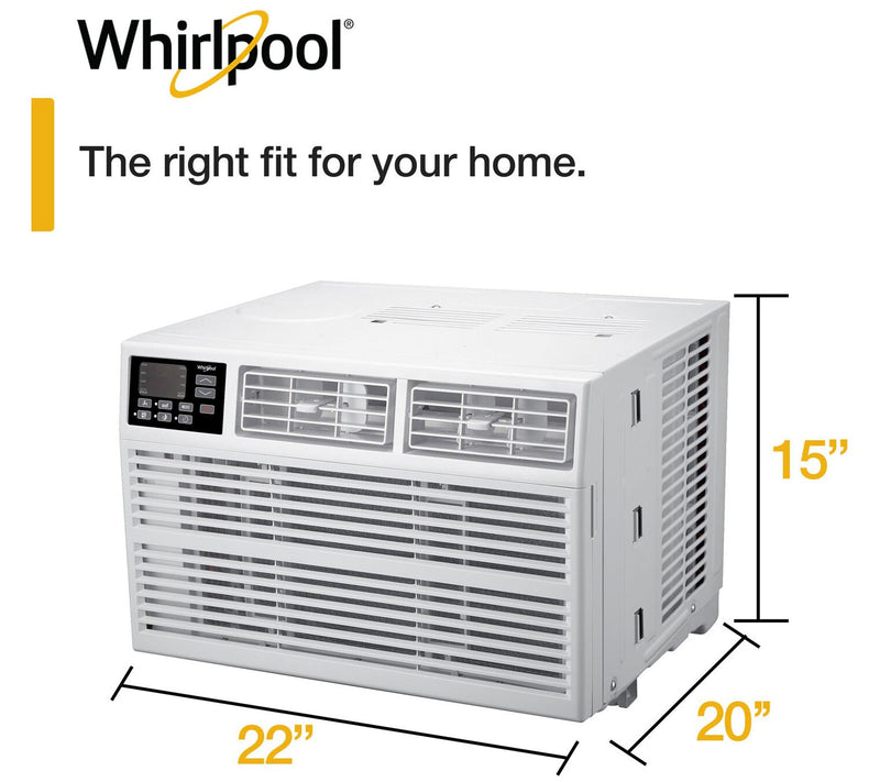 Whirlpool 12,000 BTU 115V Window-Mounted Air Conditioner — View 6