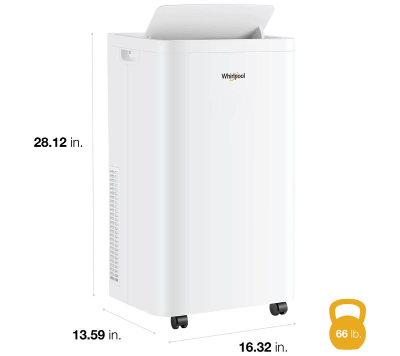 Whirlpool 12,000 BTU ASHRAE Portable Air Conditioner — View 2