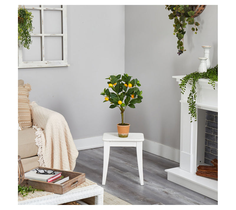 Nearly Natural 24" Lemon Artificial Tree — View 3