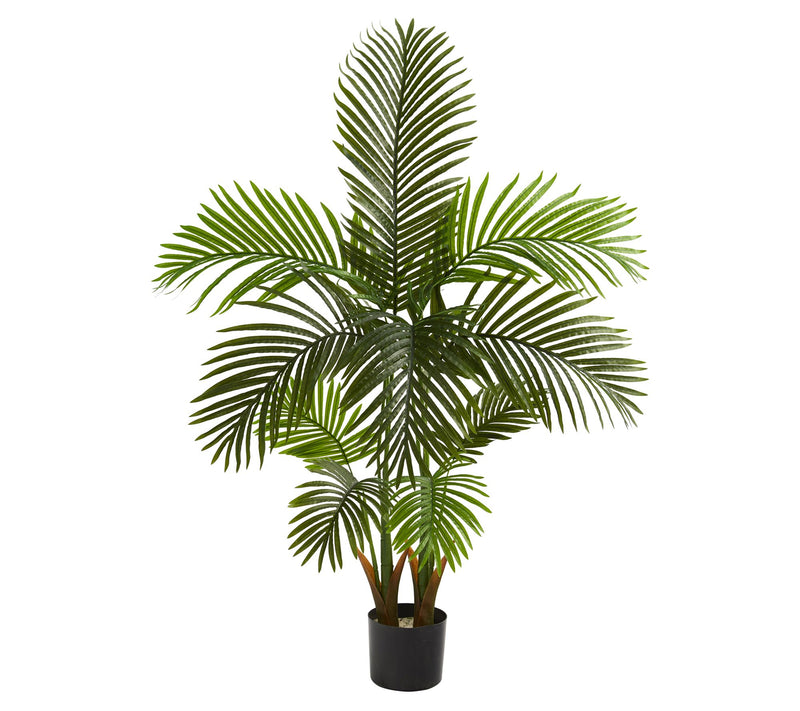 Nearly Natural 54" Areca Palm Artificial Tree — View 2