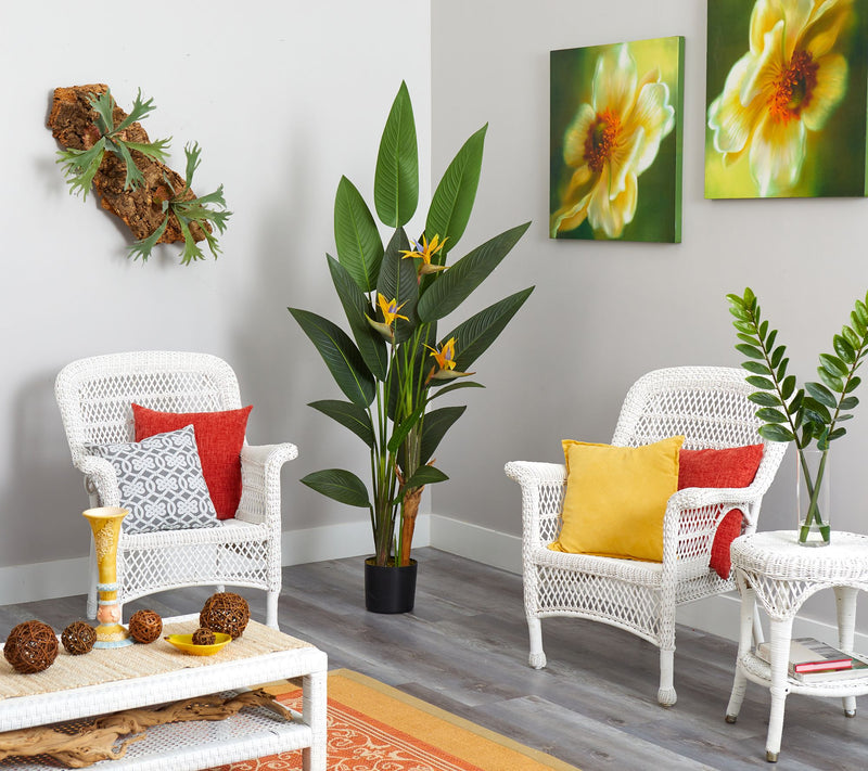 Nearly Natural 6' Bird of Paradise Artificial Plant — View 3
