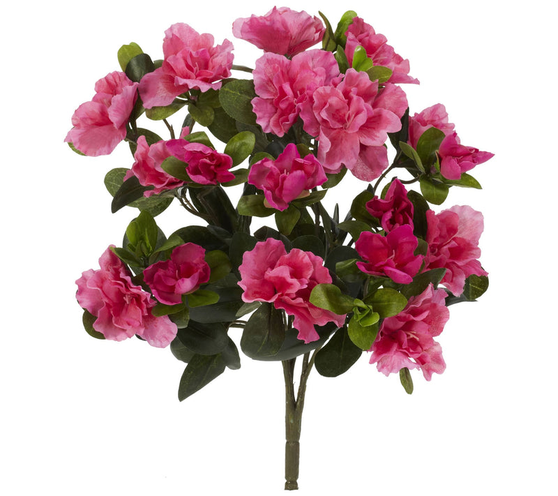 Nearly Natural 13" Azalea Artificial Plant (Set of 4) — Main view