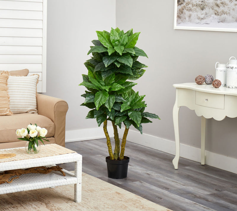 Nearly Natural 5' Bird Nest Tree UV Resistant — View 4