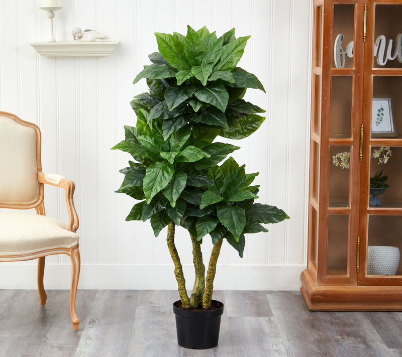 Nearly Natural 5' Bird Nest Tree UV Resistant — View 5