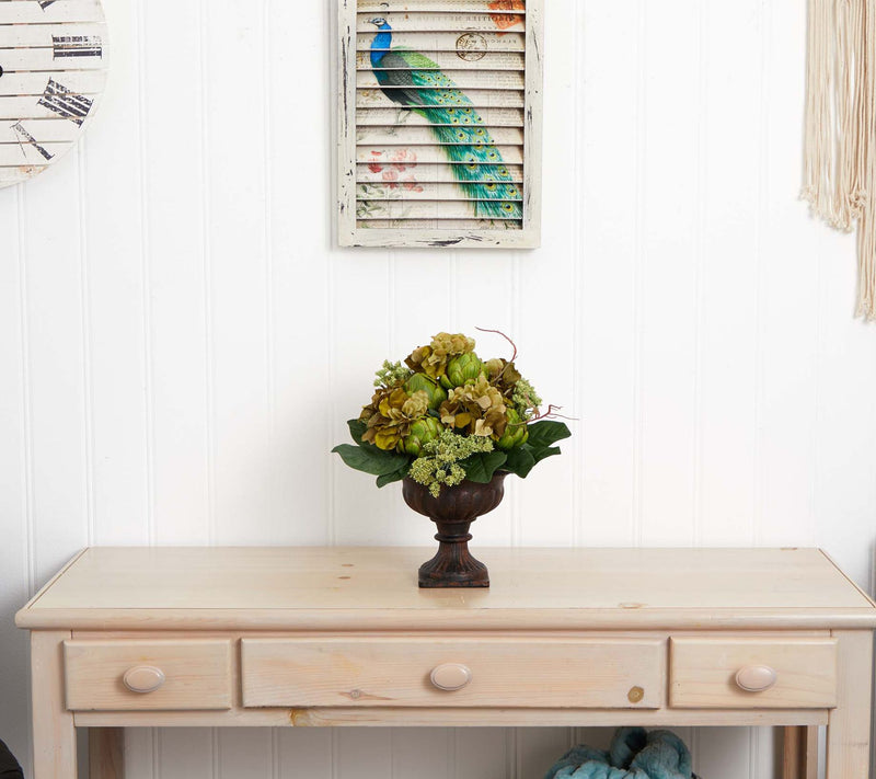Nearly Natural Artichoke Centerpiece — View 2