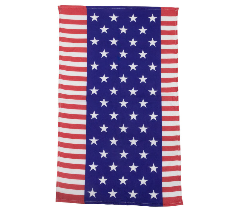 Northlight S/2 Stars and Stripes American Kitchen Tea Towels — View 5