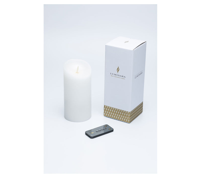 Luminara 7.5" Tall Unscented Flameless Candle with Remote — View 11