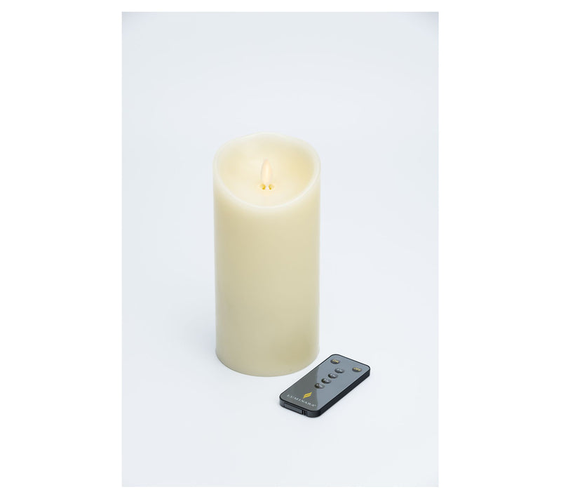 Luminara 7.5" Tall Unscented Flameless Candle with Remote — View 2
