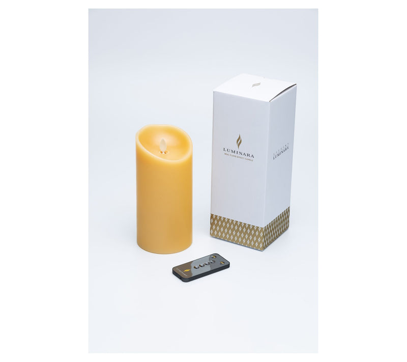 Luminara 7.5" Tall Unscented Flameless Candle with Remote — View 12