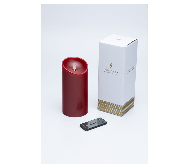 Luminara 7.5" Tall Unscented Flameless Candle with Remote — View 13