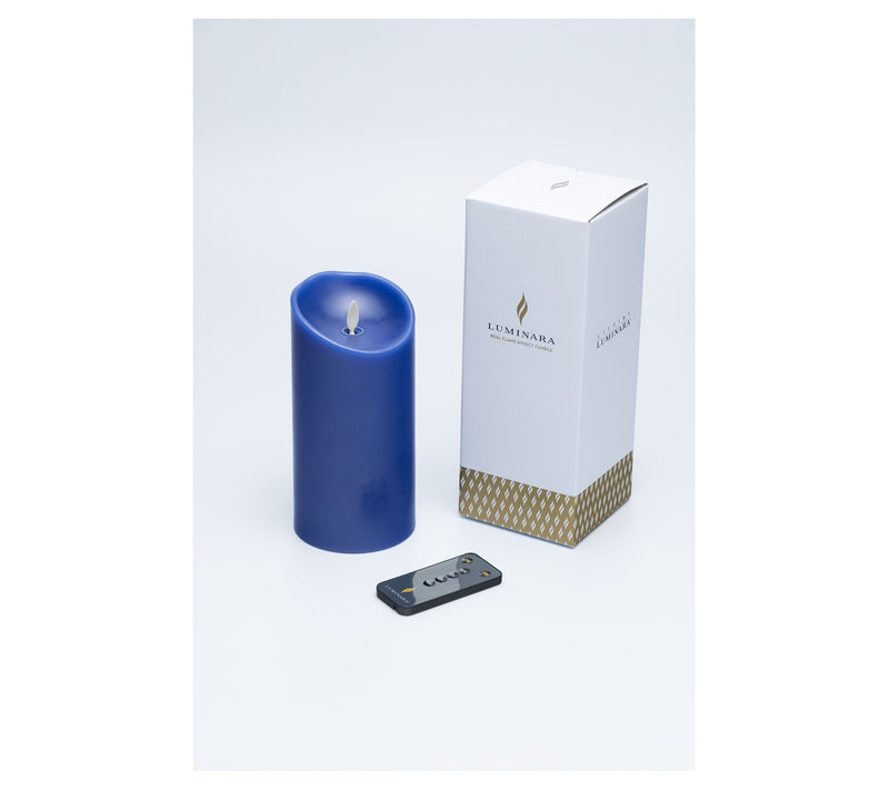 Luminara 7.5" Tall Unscented Flameless Candle with Remote — View 14