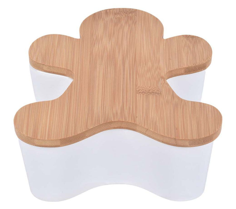 Temp-tations Seasonal 1-qt Figural Serving Bowl with Wood Lid — Main view