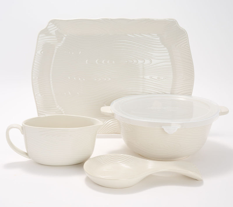 Temp-tations Woodland 4-Piece Entertaining Essentials Set — View 5