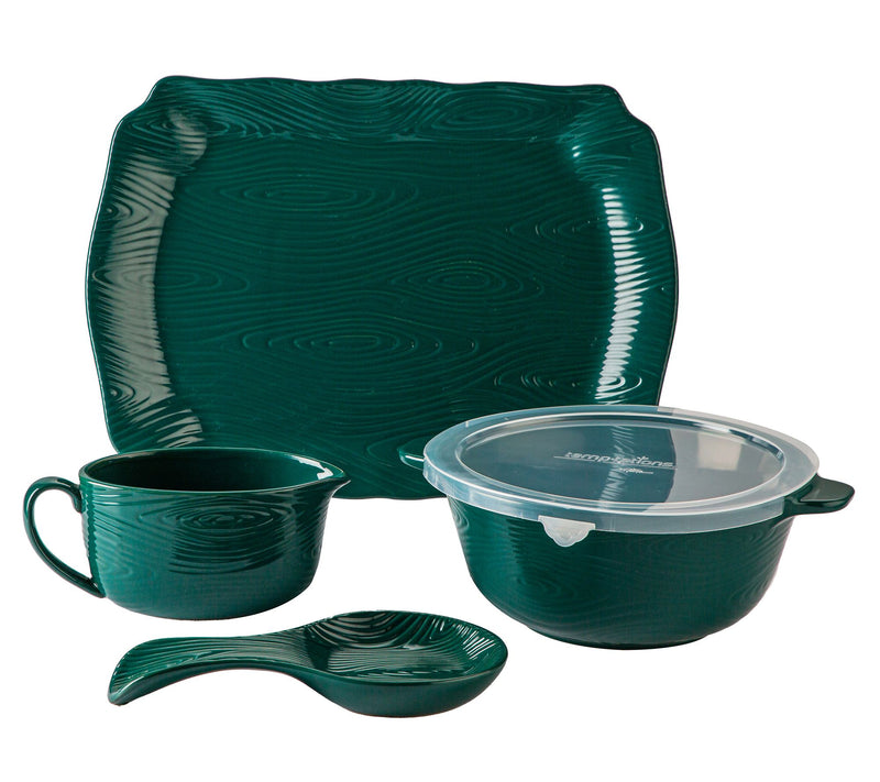 Temp-tations Woodland 4-Piece Entertaining Essentials Set — View 3