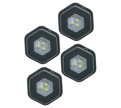 LitezAll Hexagon Puck Light 8-Pack