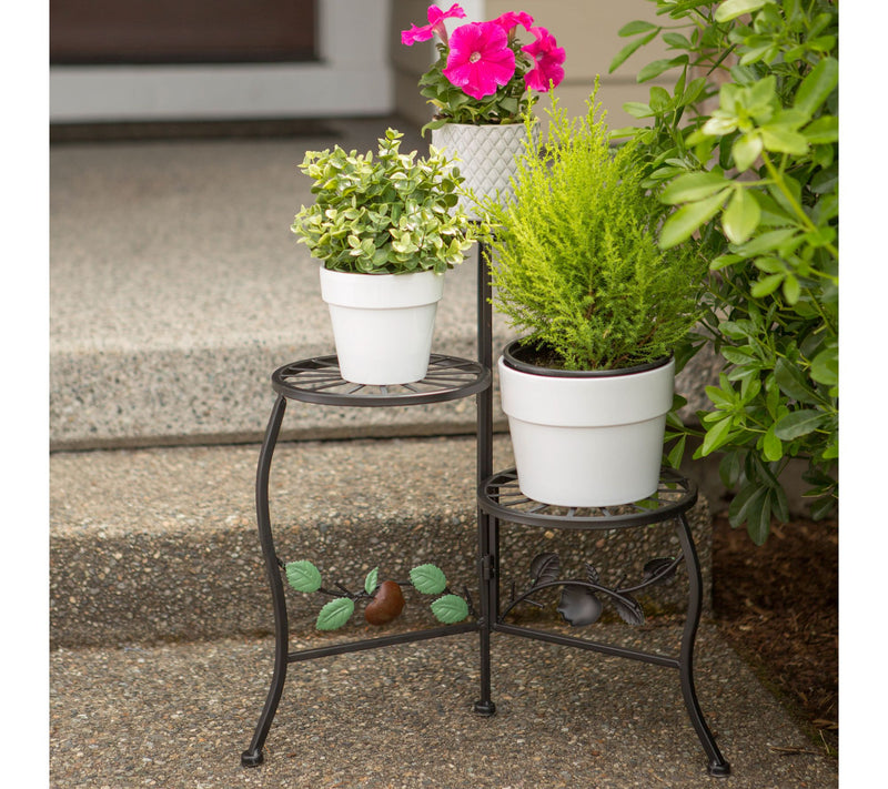 Zingz & Thingz Country Apple Plant Stand — View 4
