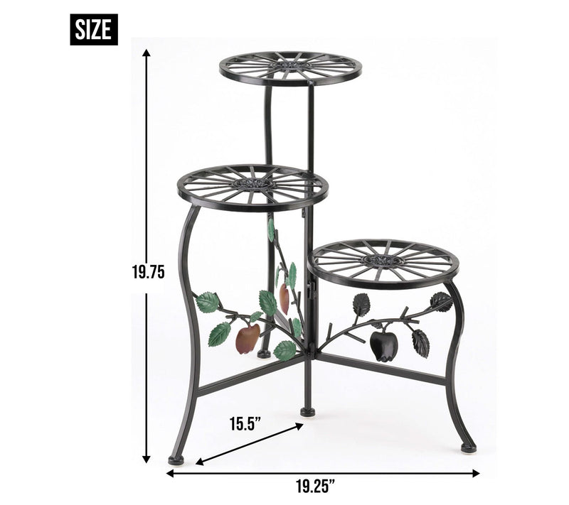 Zingz & Thingz Country Apple Plant Stand — View 2