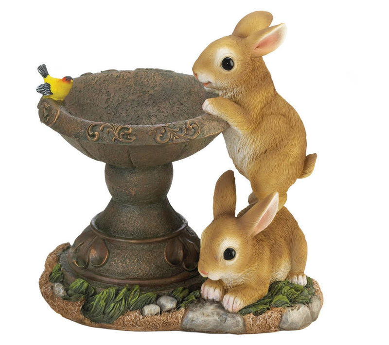 Zingz & Thingz Playful Bunnies Bird Feeder — View 6