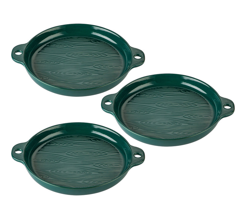 Temp-tations Seasonal Set of (3) 10" Deep Dish Platters — View 13