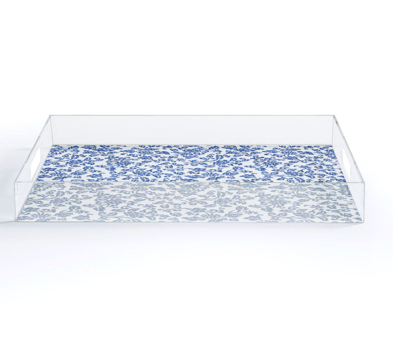 Deny Designs Acrylic Tray -Chinese Flowers 5 byWagner Campelo — View 4