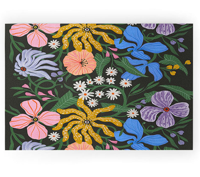 Deny Designs Welcome Mat -Merrick Floral byMegan Gallant — View 3